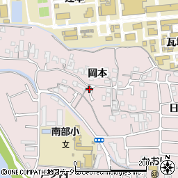 京都府宇治市五ケ庄岡本29-1周辺の地図