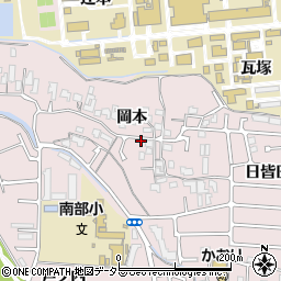 京都府宇治市五ケ庄岡本27周辺の地図