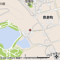 兵庫県加西市豊倉町729周辺の地図