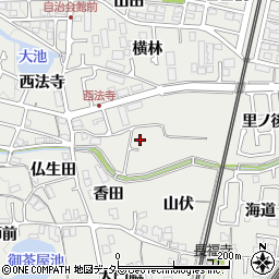 京都府乙訓郡大山崎町円明寺周辺の地図