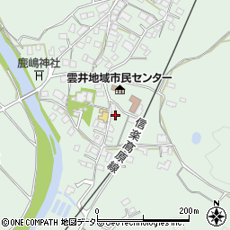 滋賀県甲賀市信楽町牧545周辺の地図