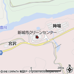 愛知県新城市日吉樋田56周辺の地図