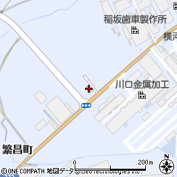 ファミリーマート加西繁昌店周辺の地図