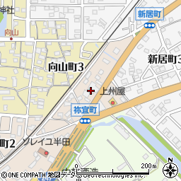 愛知県半田市祢宜町51周辺の地図