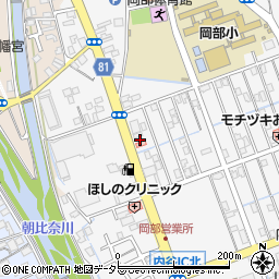 静岡県藤枝市岡部町内谷948-10周辺の地図