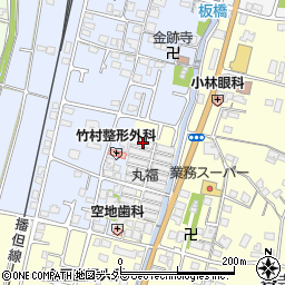 兵庫県姫路市香寺町中仁野246-3周辺の地図