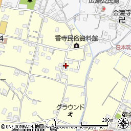 兵庫県姫路市香寺町中仁野350周辺の地図