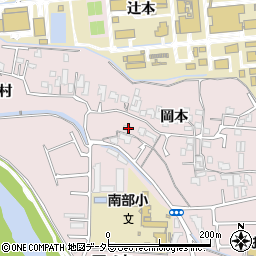 京都府宇治市五ケ庄岡本48周辺の地図