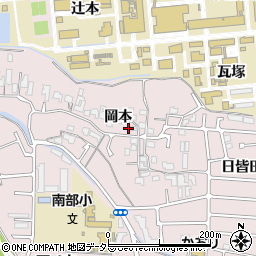京都府宇治市五ケ庄岡本34周辺の地図