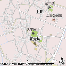大芋神社周辺の地図