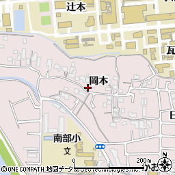 京都府宇治市五ケ庄岡本39周辺の地図