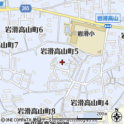 半田市役所　陶芸作業所周辺の地図