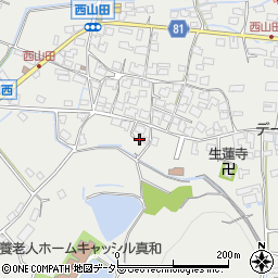 兵庫県姫路市山田町西山田440周辺の地図