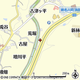 兵庫県川辺郡猪名川町紫合荒堀232周辺の地図