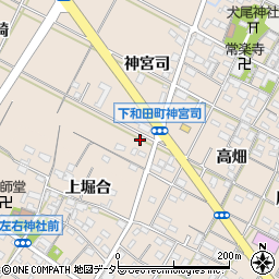 愛知県岡崎市下和田町神宮司68周辺の地図