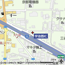 京都府宇治市槇島町十一113-15周辺の地図