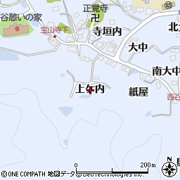 兵庫県宝塚市大原野上ケ内周辺の地図