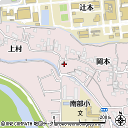京都府宇治市五ケ庄岡本50周辺の地図