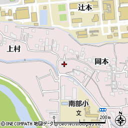 京都府宇治市五ケ庄岡本50-10周辺の地図