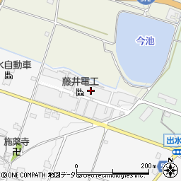 藤井電工株式会社　社工場周辺の地図