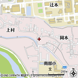 京都府宇治市五ケ庄岡本50-7周辺の地図