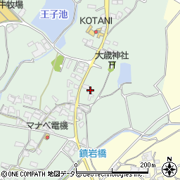 兵庫県加西市鎮岩町173周辺の地図
