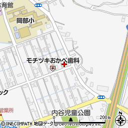 静岡県藤枝市岡部町内谷964-62周辺の地図