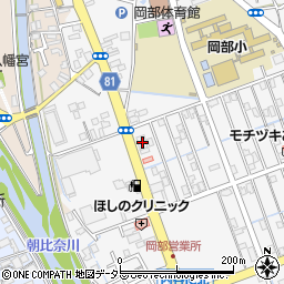 静岡県藤枝市岡部町内谷948-8周辺の地図