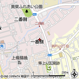 京都府宇治市五ケ庄一番割周辺の地図