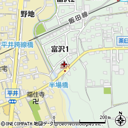 グループホーム新城富沢の家周辺の地図