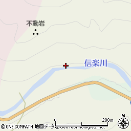 滋賀県大津市大石富川町周辺の地図