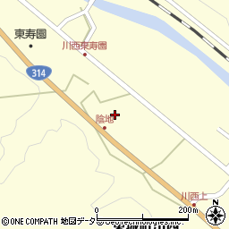 広島県庄原市東城町川西901周辺の地図