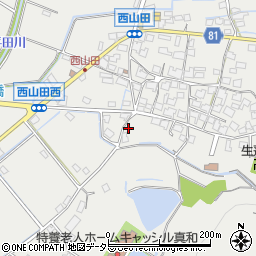 兵庫県姫路市山田町西山田432周辺の地図