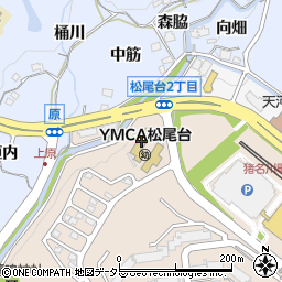 ＹＭＣＡ　松尾台幼稚園周辺の地図