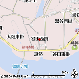 兵庫県宝塚市波豆谷田西掛周辺の地図