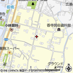 兵庫県姫路市香寺町中仁野344-2周辺の地図