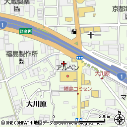 京都府宇治市槇島町十一98-3周辺の地図