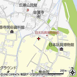 兵庫県姫路市香寺町中仁野500-1周辺の地図