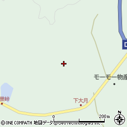 広島県庄原市口和町大月672周辺の地図