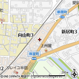愛知県半田市祢宜町48周辺の地図