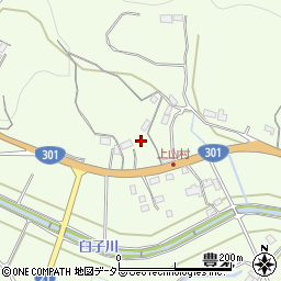 愛知県新城市豊栄眞向周辺の地図