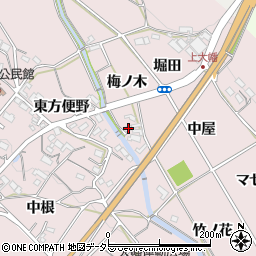 愛知県岡崎市大幡町中屋58周辺の地図