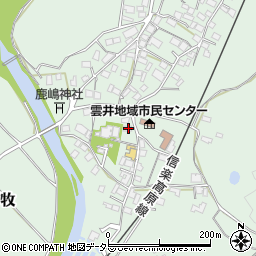 滋賀県甲賀市信楽町牧575周辺の地図