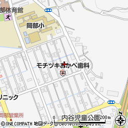 静岡県藤枝市岡部町内谷964-48周辺の地図