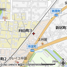愛知県半田市祢宜町27周辺の地図
