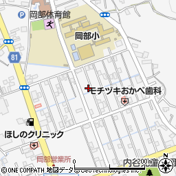 静岡県藤枝市岡部町内谷975-8周辺の地図