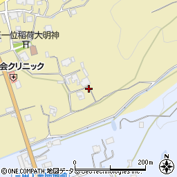 兵庫県三田市福島96周辺の地図