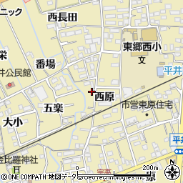 〒441-1362 愛知県新城市平井西原の地図