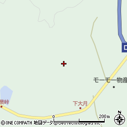 広島県庄原市口和町大月673周辺の地図