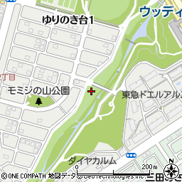 兵庫県三田市ゆりのき台1丁目周辺の地図